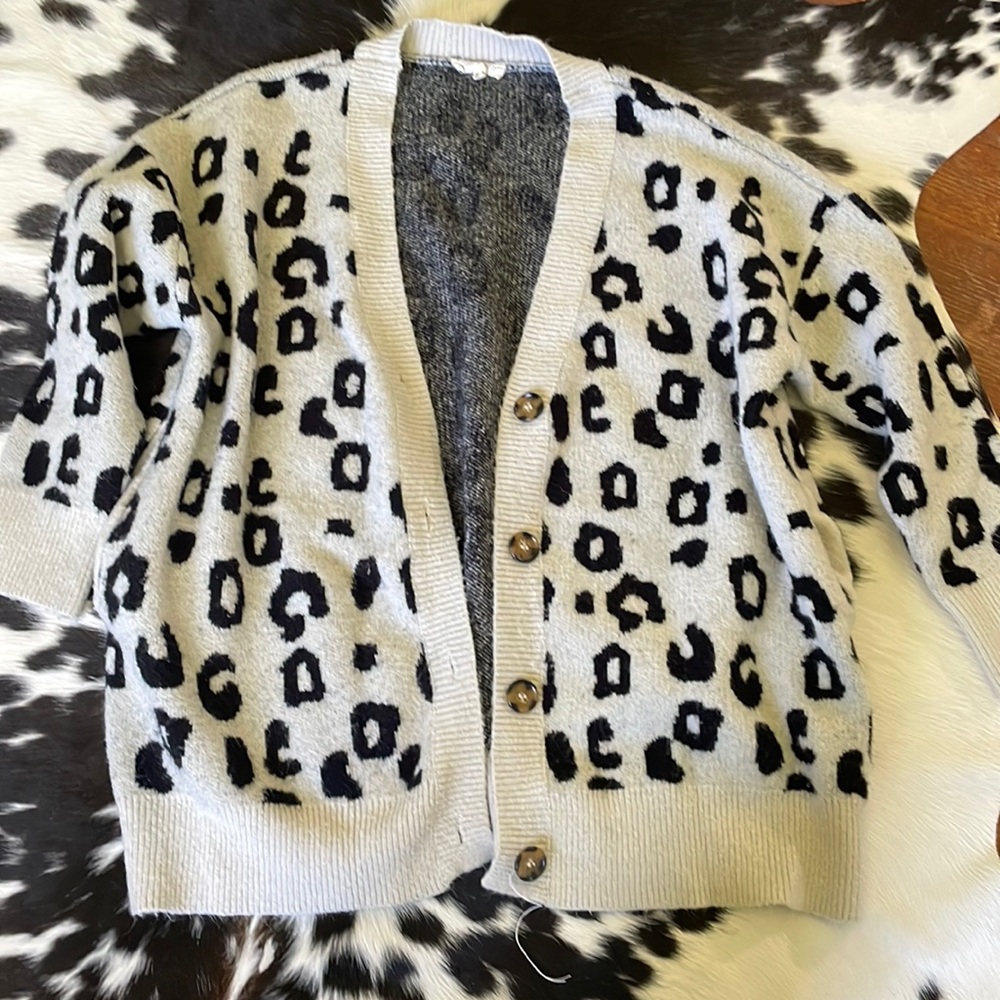 Cheetah Cardigan
